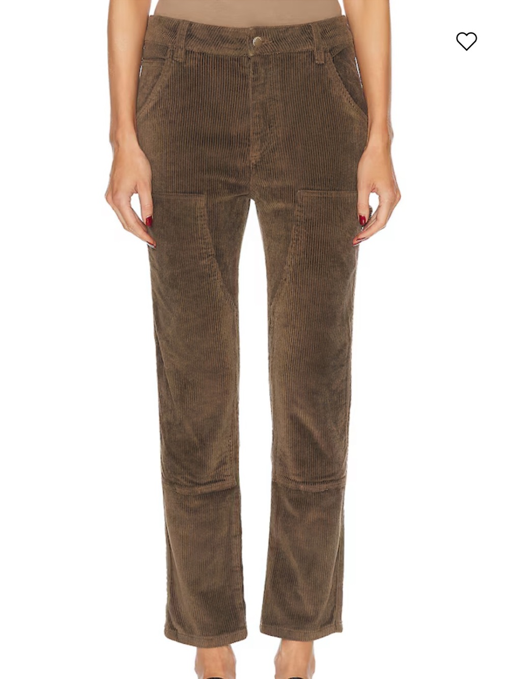 NWOT Renggli Corduroy Work Pants in Umber